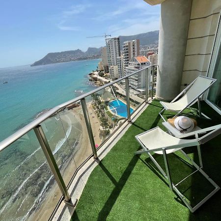 Clp- Primera Linea Vistas Piscina Y Parking Calpe Eksteriør bilde